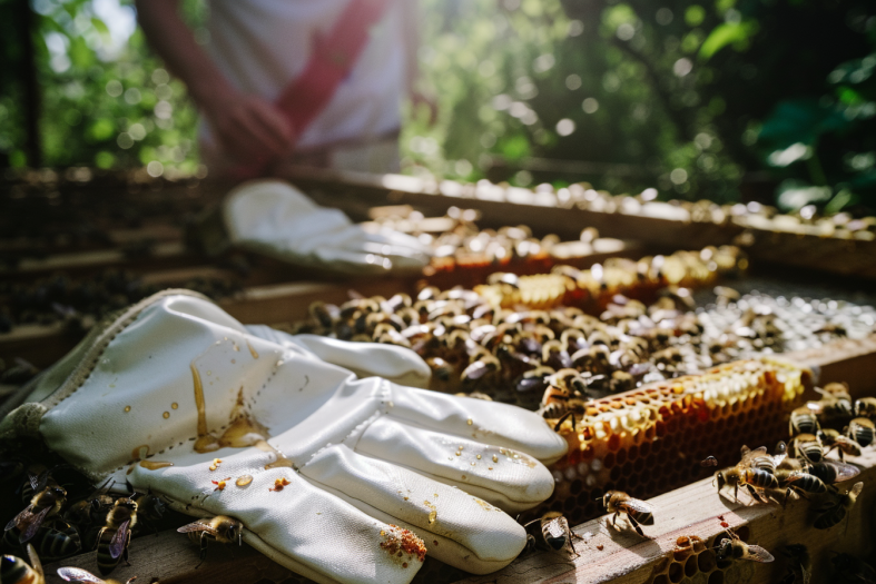 Some Beekeepers Don't Wear Gloves